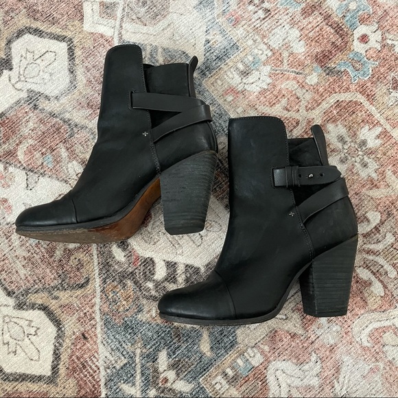 rag & bone | Kinsey Ankle Boots Black EU 37.5 - Picture 2 of 8